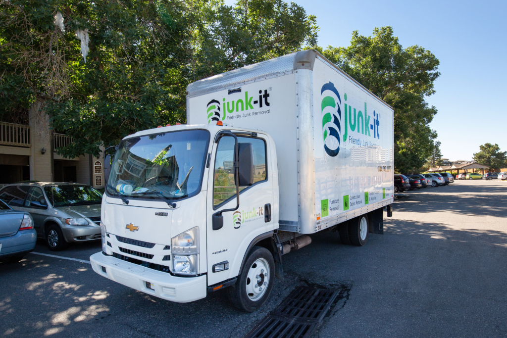 A Junk-it ATL truck ready to haul junk